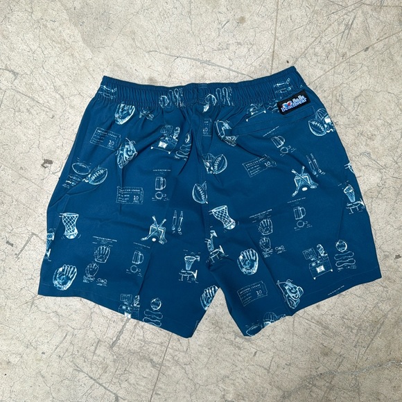 Brand new! Balls Beachwear by Barstool Sports mens volley swimsuit. Size medium - Picture 4 of 10